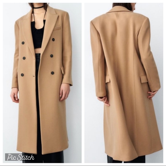 ZARA | Oversized Wool Coat - Picture 4 of 11